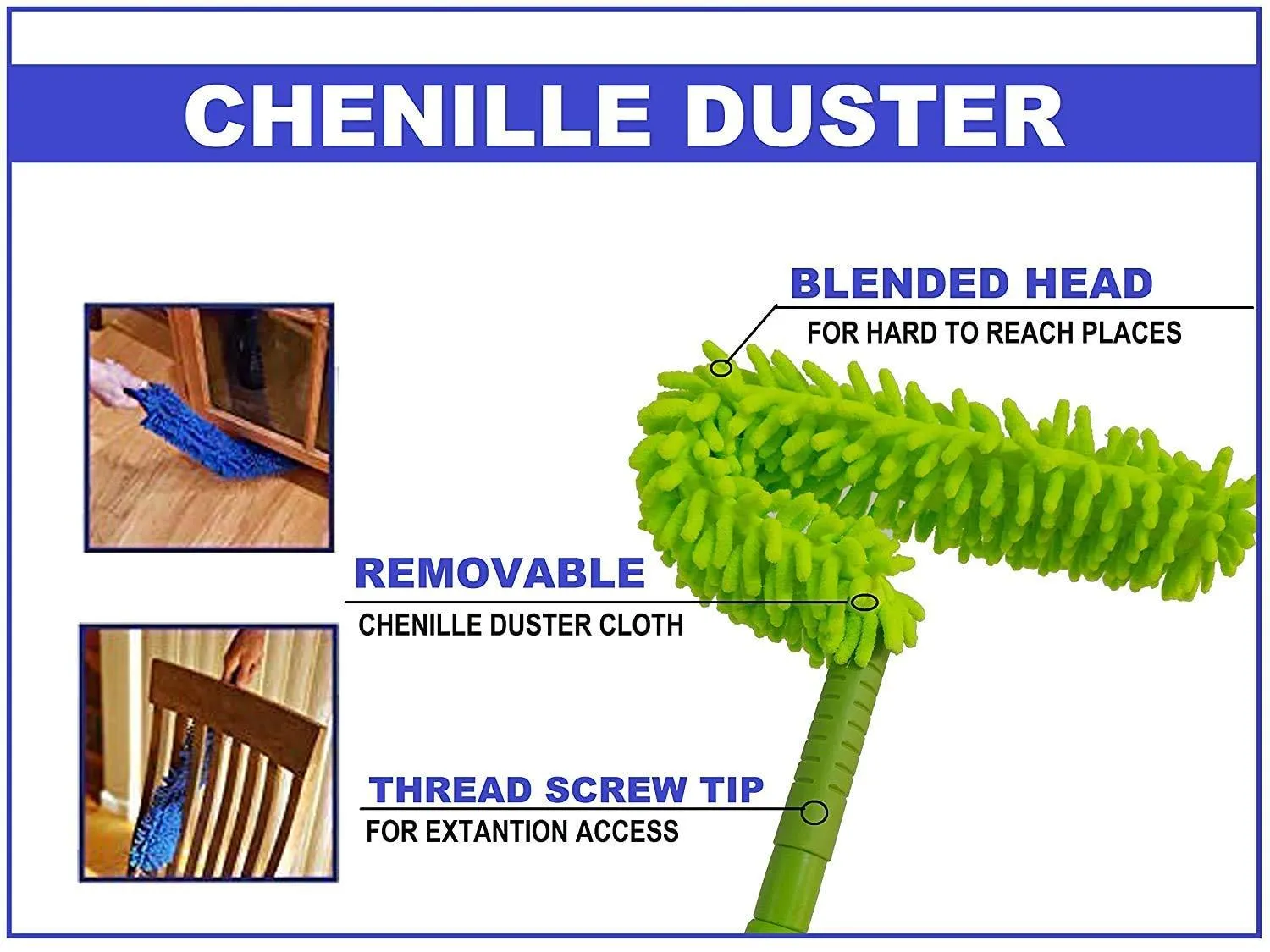 1084 Multipurpose Ceiling Fan Cleaning Duster Cleaner