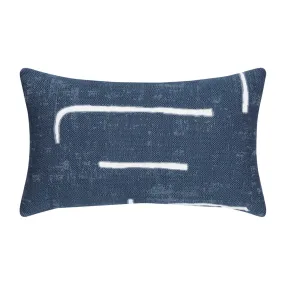 12" x 20" Elaine Smith Pillow  Instinct Denim