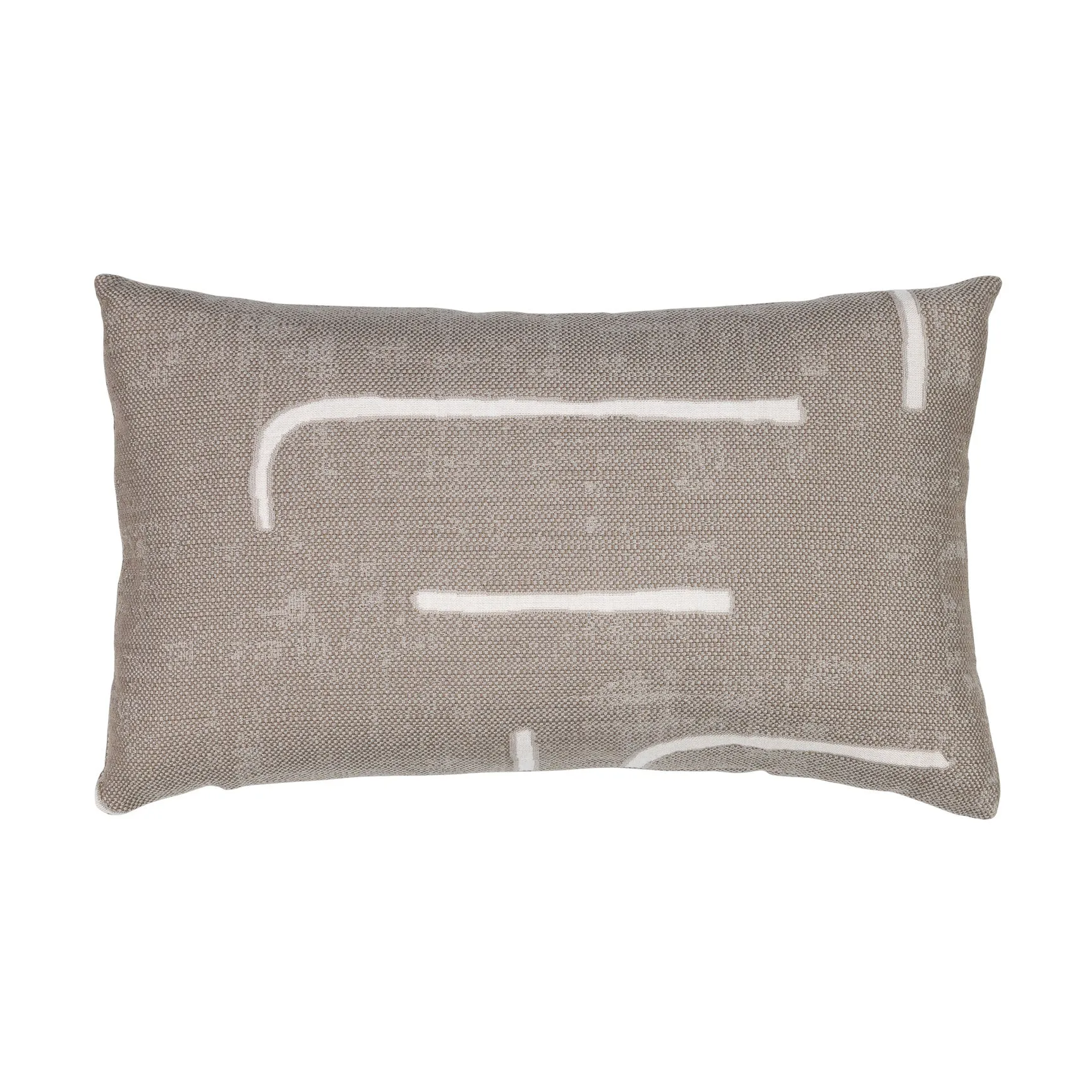 12" x 20" Elaine Smith Pillow  Instinct Taupe