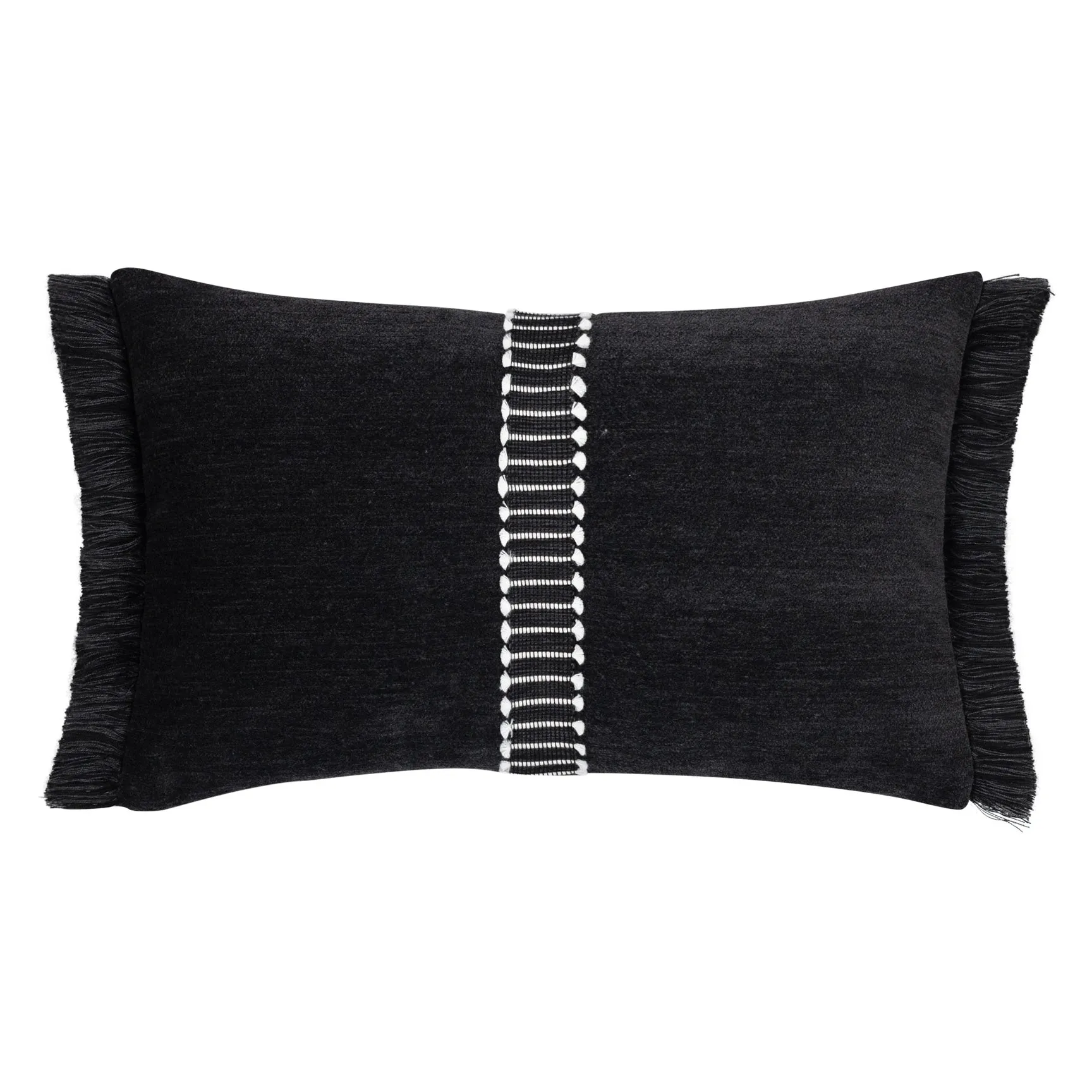 12" x 20" Elaine Smith Pillow  Splendor Charcoal