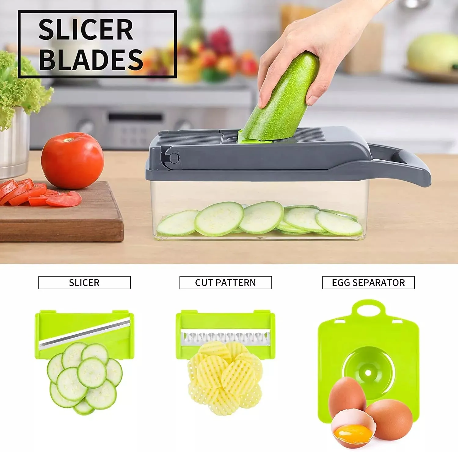 14 In 1 Multifunctional Vegetable Chopper