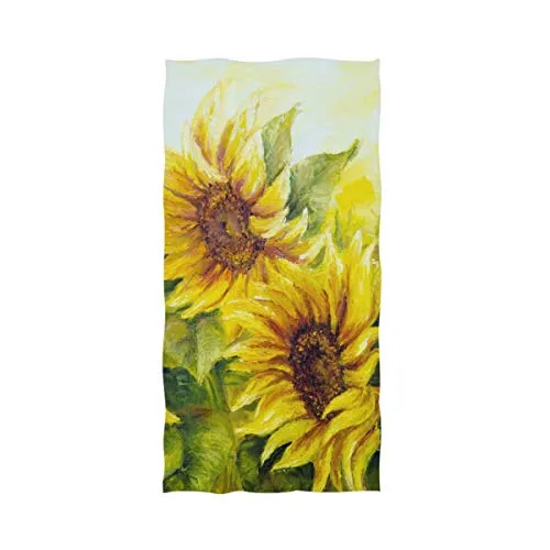 2 Pack. Soft Highly Absorbent Large Decorative Hand Towel Multipurpose 16 x 30 Inches