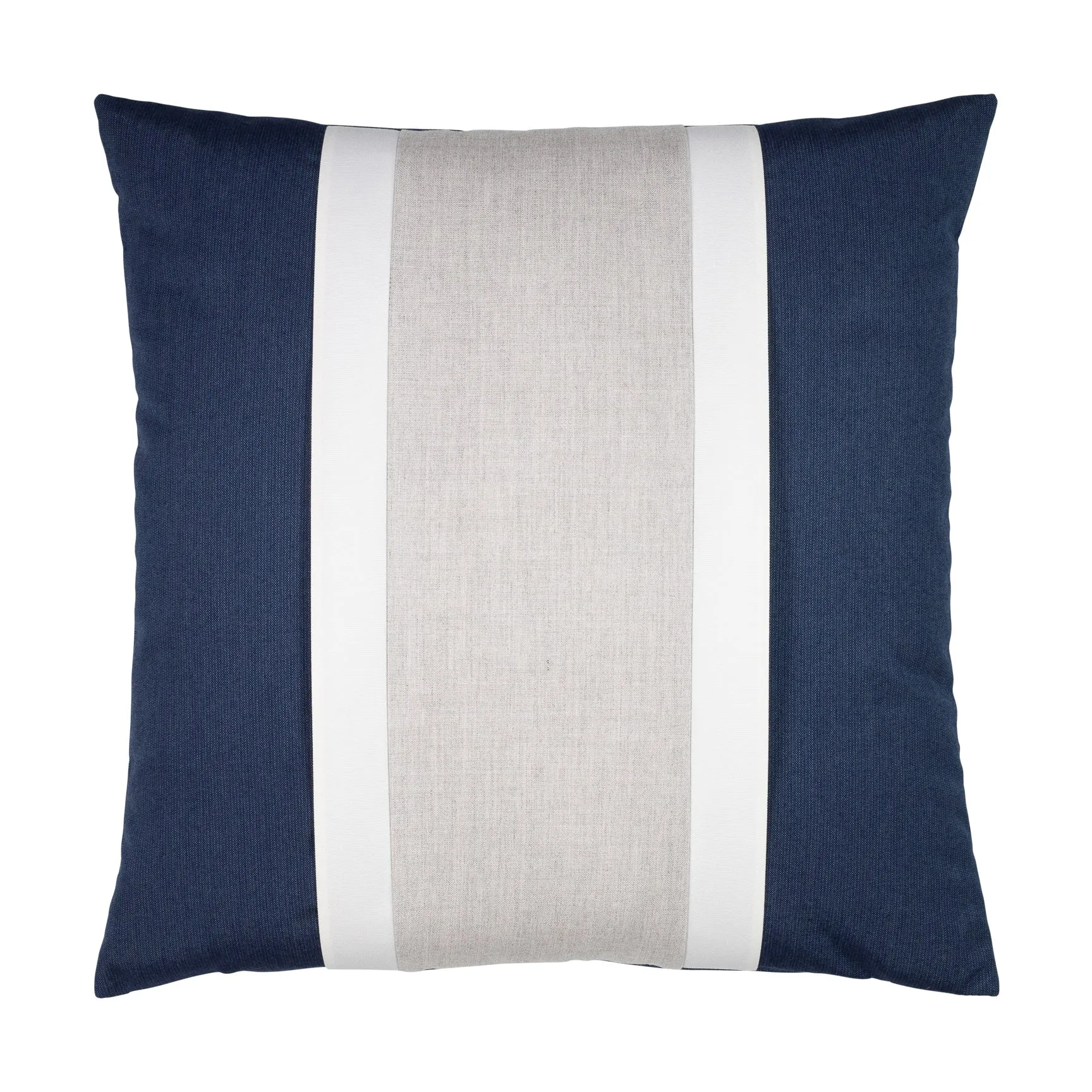 20" Square Elaine Smith Pillow  Nevis Indigo