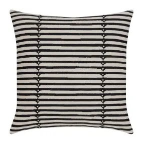 20" Square Elaine Smith Pillow  Sincerity Ebony