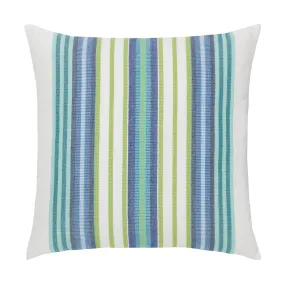 20" Square Elaine Smith Pillow  Summer Stripe