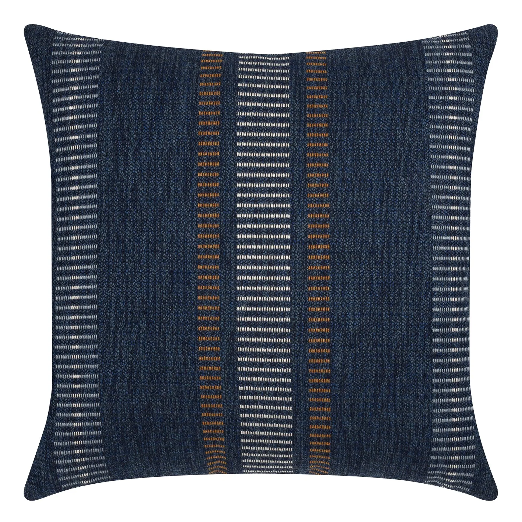 22" Square Elaine Smith Pillow  Journey Indigo