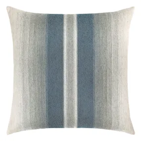 22" Square Elaine Smith Pillow  Oblique Indigo