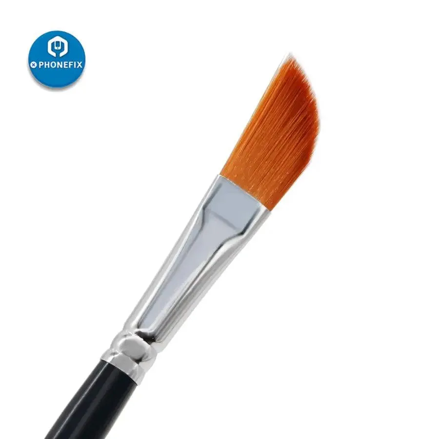 45 Degree Bevel Cleaning Brush With Wooden Handle