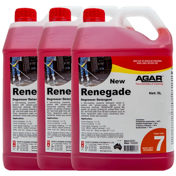 Agar Renegade Degreaser Detergent