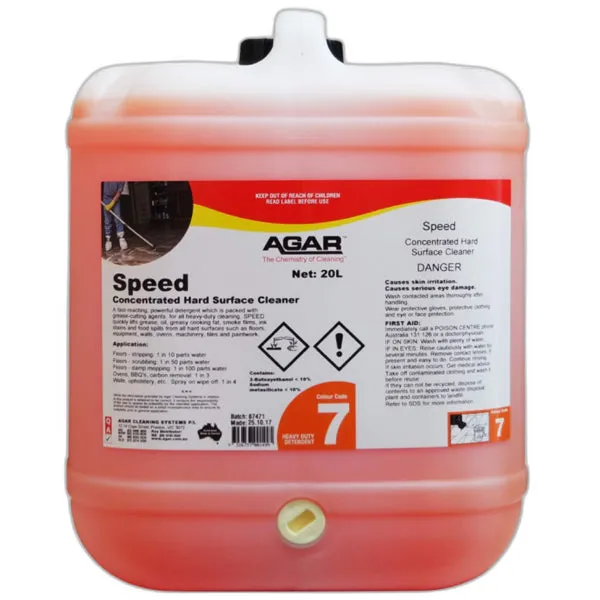 Agar Speed Concentrated Hard Surface Cleaner