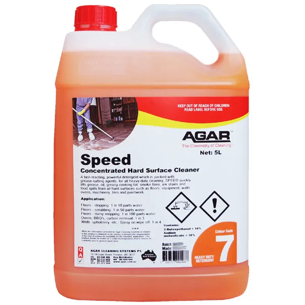 Agar Speed Concentrated Hard Surface Cleaner