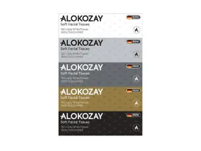 Alokozay Soft Facial Tissues 150 X 2 Ply, 5pcs/pack