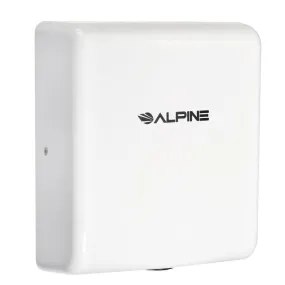 Alpine Willow High Speed Commercial Hand Dryer, 120V, White - ALP405-10-WHI