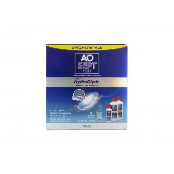 AO Sept with Hydraglyde - Optometry Twin Pack (PROMO)