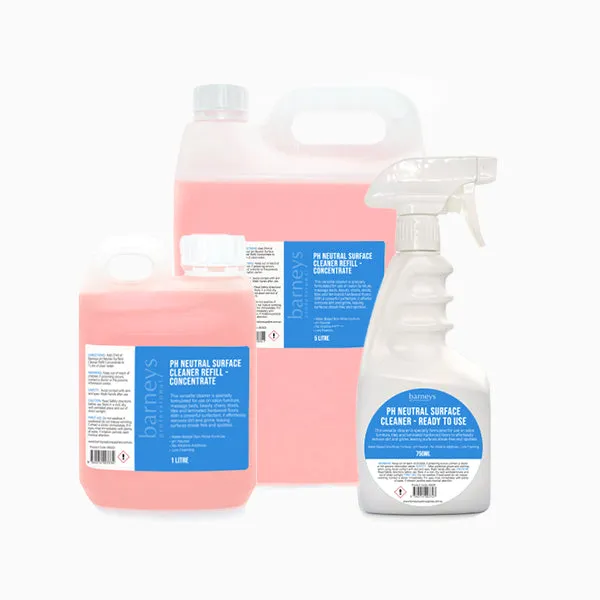 Barneys pH Neutral Surface Cleaner - Ready to use Spray - 750ml