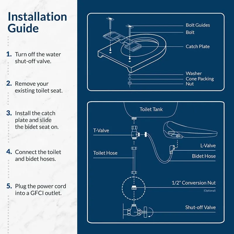 Bio Bidet BB-2000 Bidet Seat