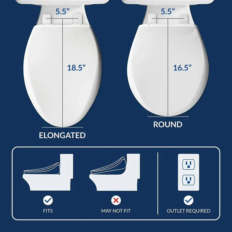 Bio Bidet Bliss BB-1700 Bidet Toilet Seat