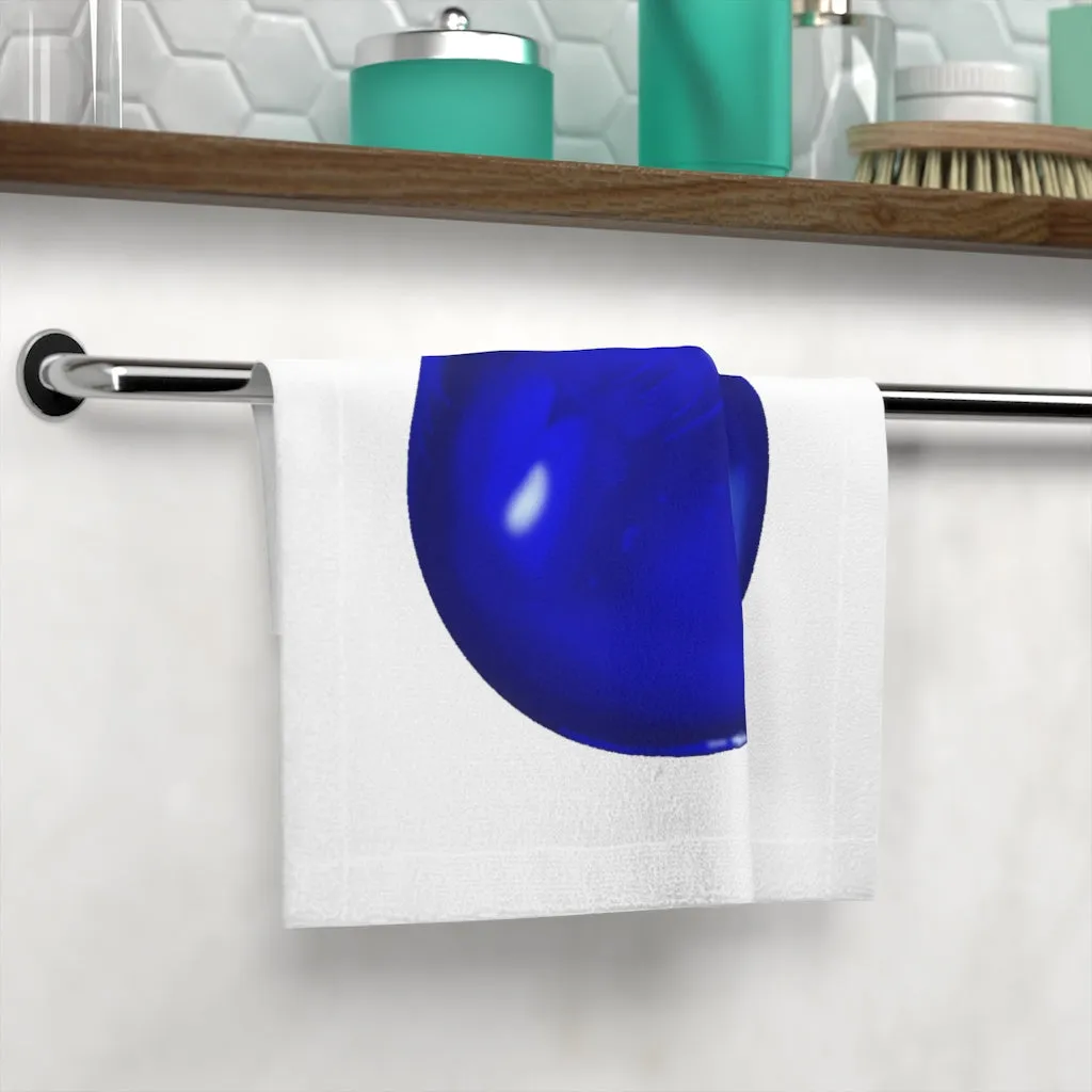 Blue Orb Face Towel