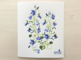 Bluebells Swedish Dishcloth