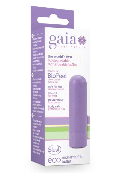 Blush Gaia Eco Rechargeable Bullet Lilac