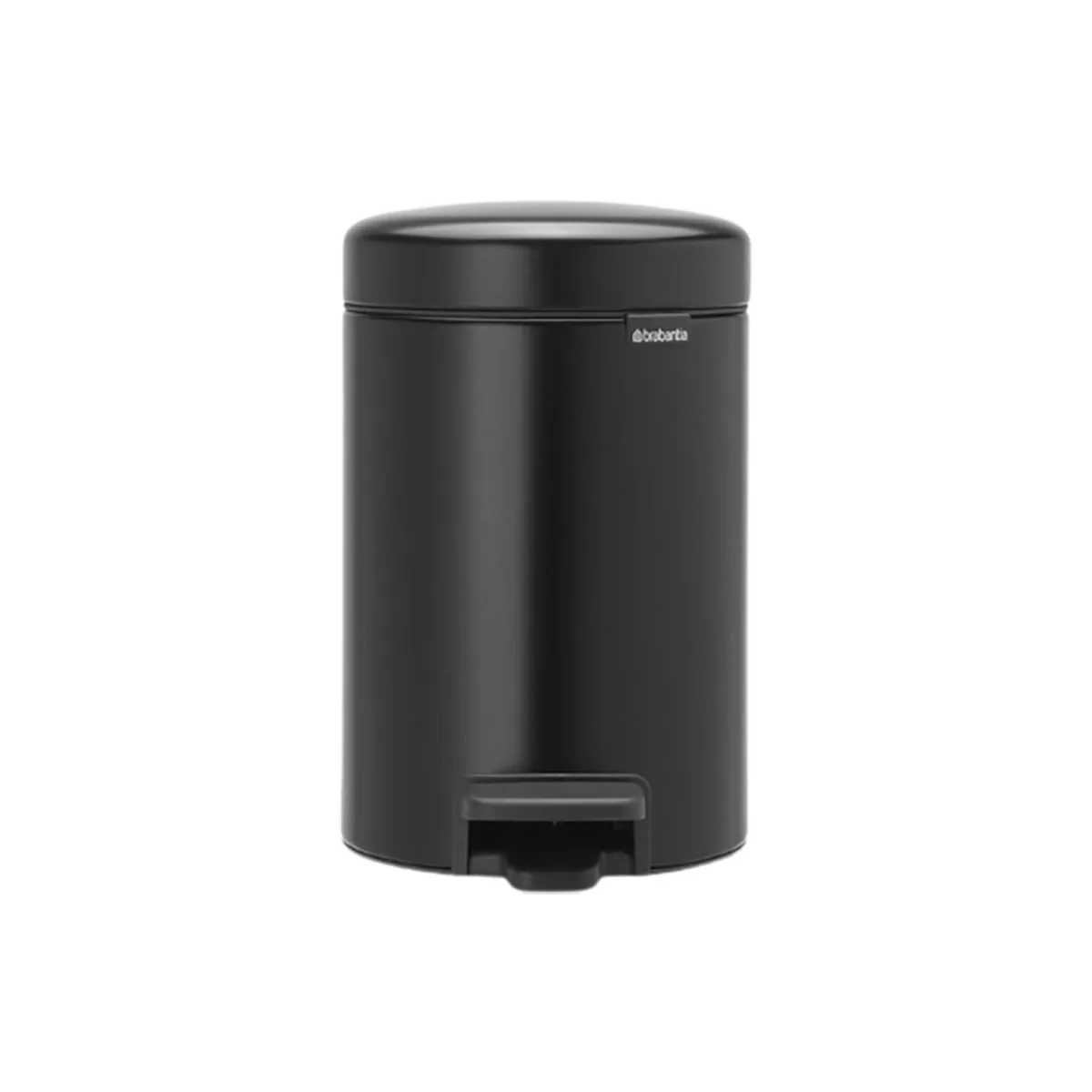 Brabantia NewIcon Pedal Bin Black 3L