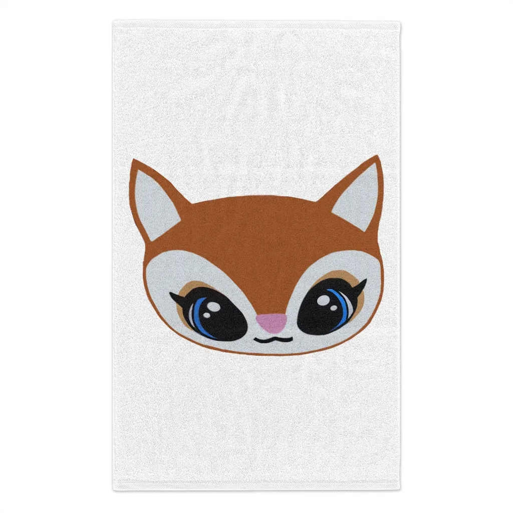 Brown Deer Head Rally Towel, 11x18