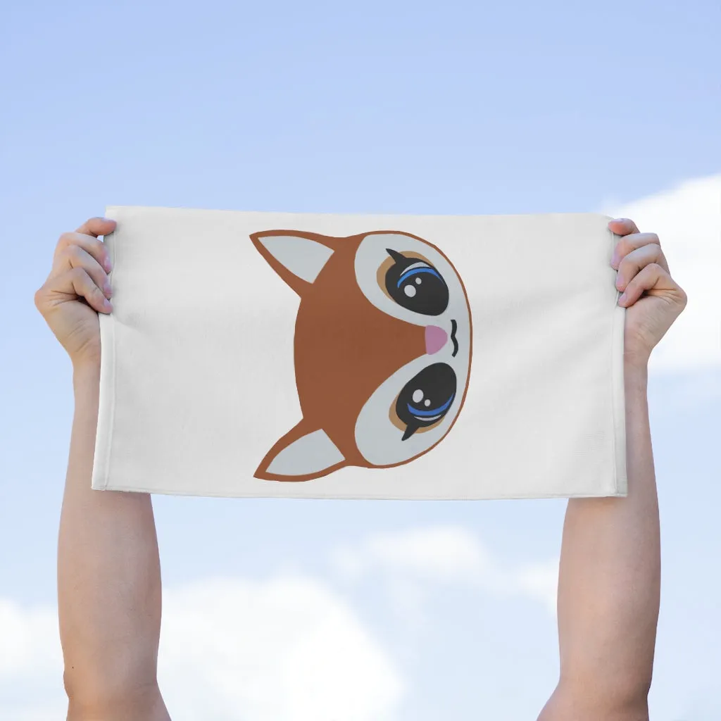 Brown Deer Head Rally Towel, 11x18