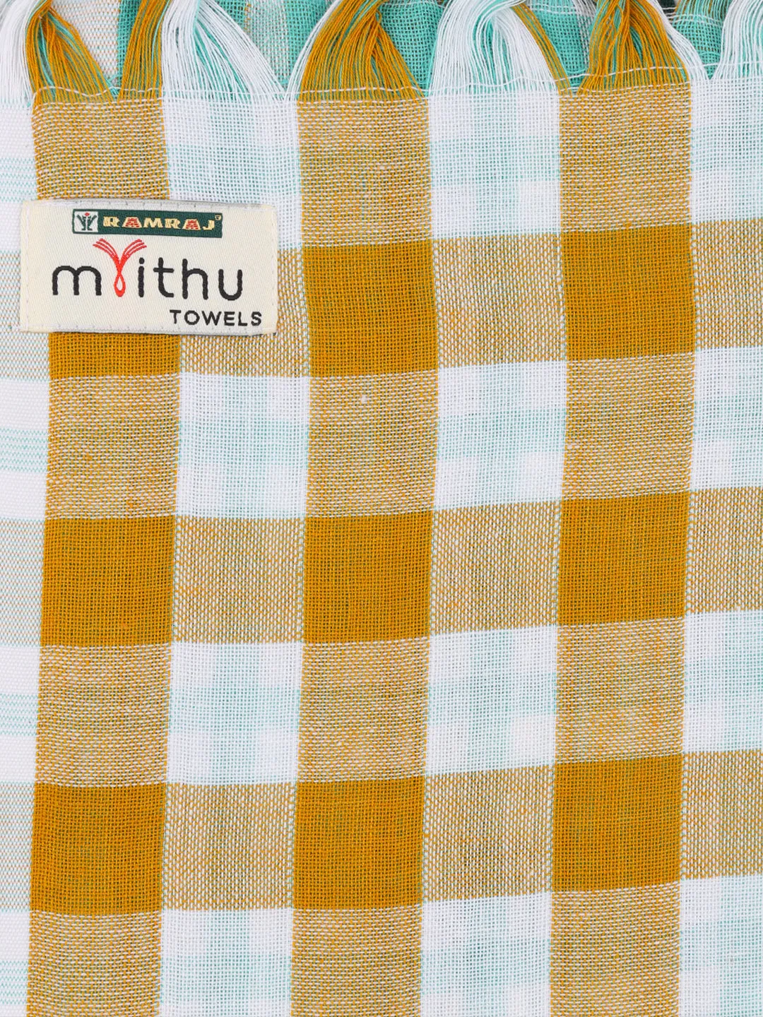 Checked Bath Assorted Color Towel Twin Plus 896D