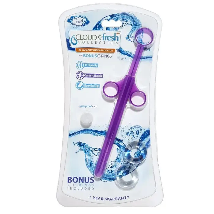 Cloud 9 Fresh   Premium Xl Lube Applicator W/2 Bonus C-rings