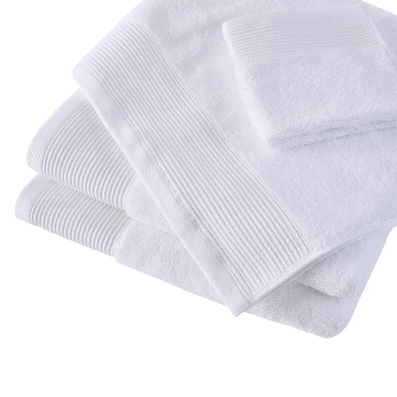 Cloud Linen Retreat Cotton Tencel Antimicrobial 6 Piece White Towel Pack