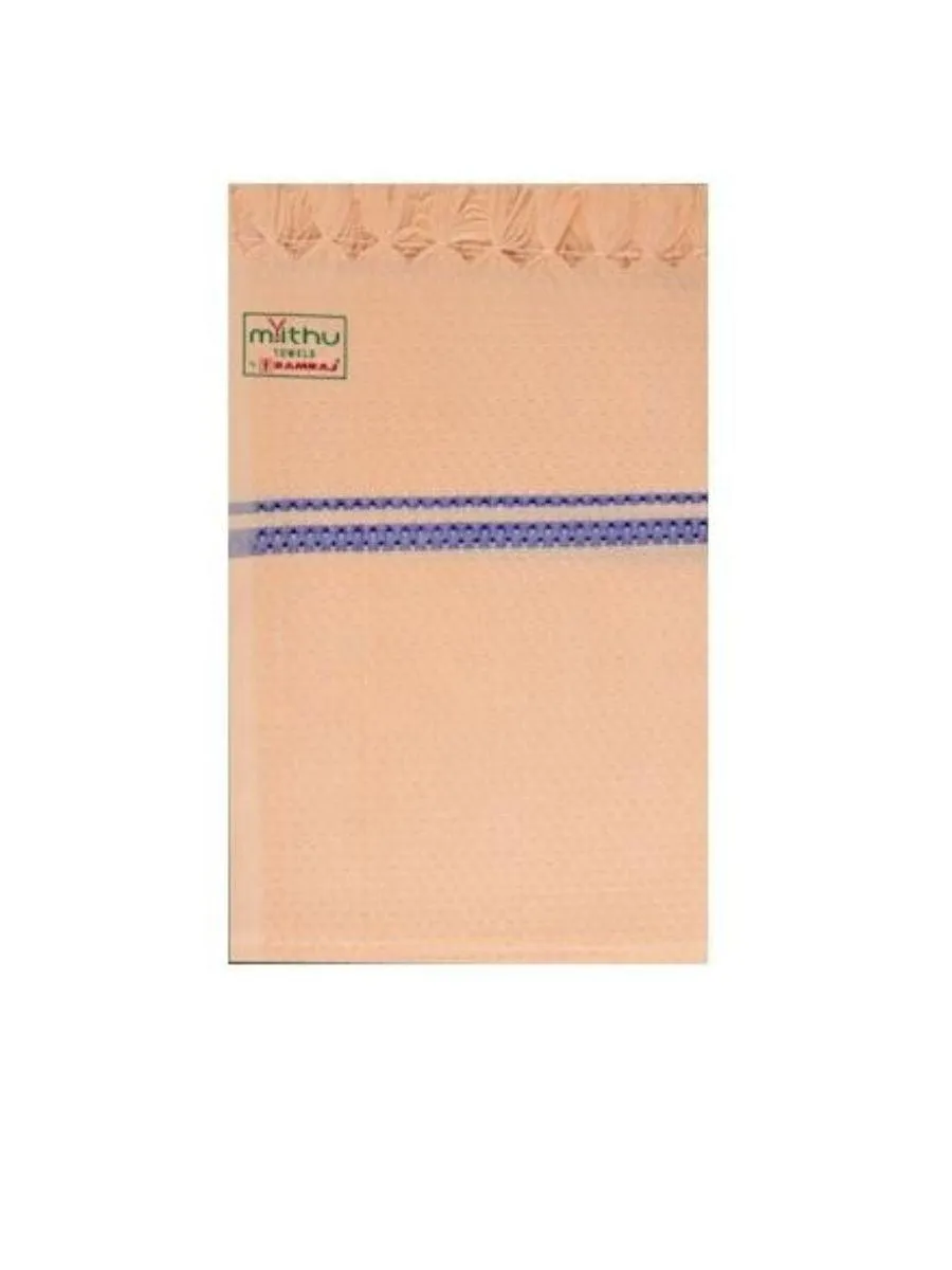 Cotton Colour Plain Both Towel Dholpin (Pack of 2)