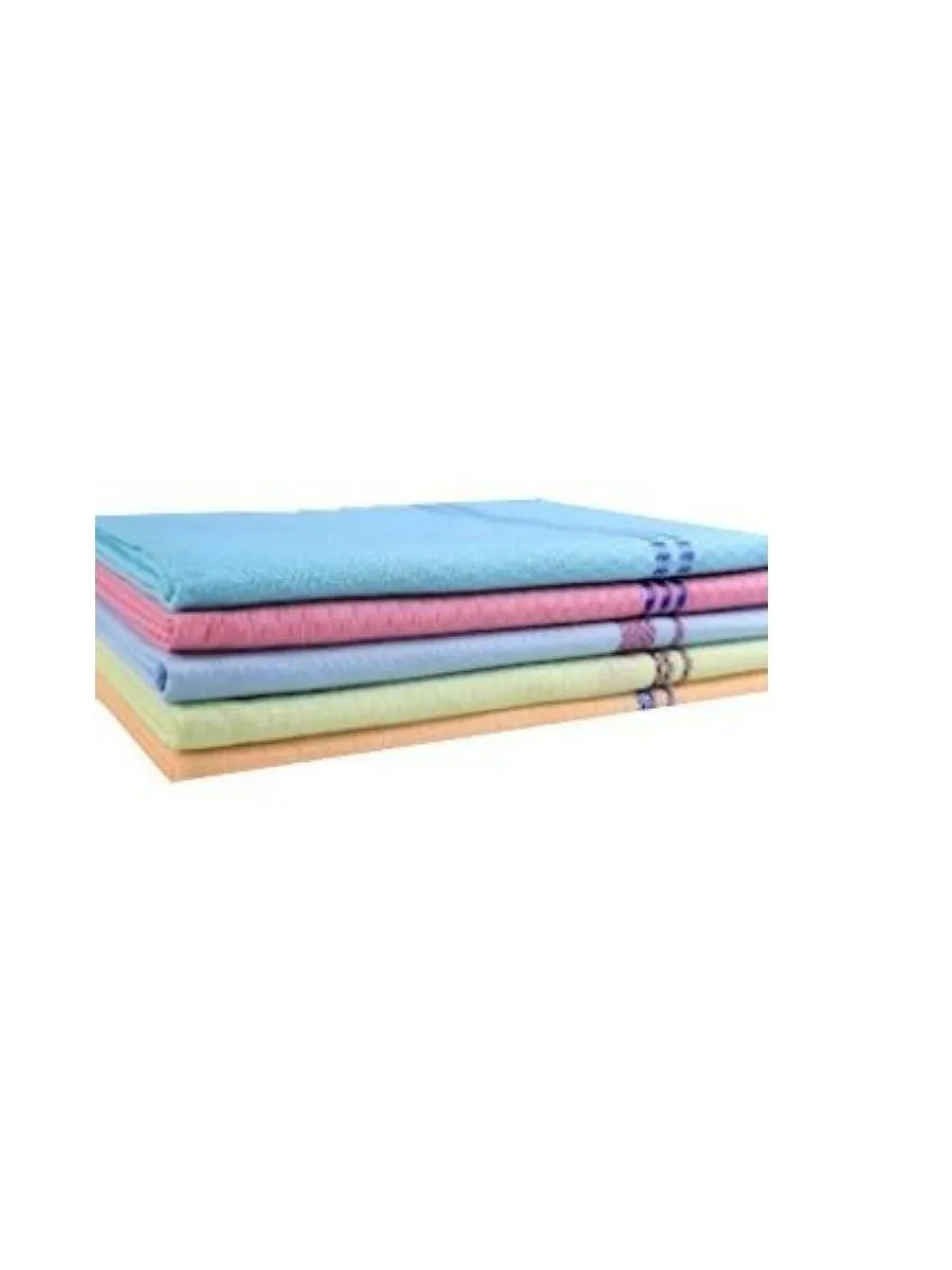 Cotton Colour Plain Both Towel Dholpin (Pack of 2)