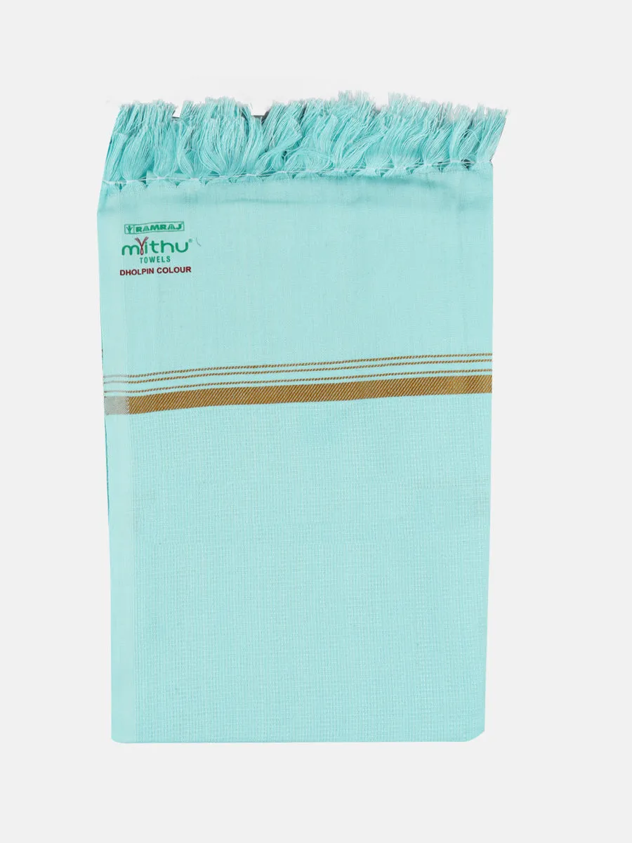 Cotton Colour Plain Both Towel Dholpin (Pack of 2)