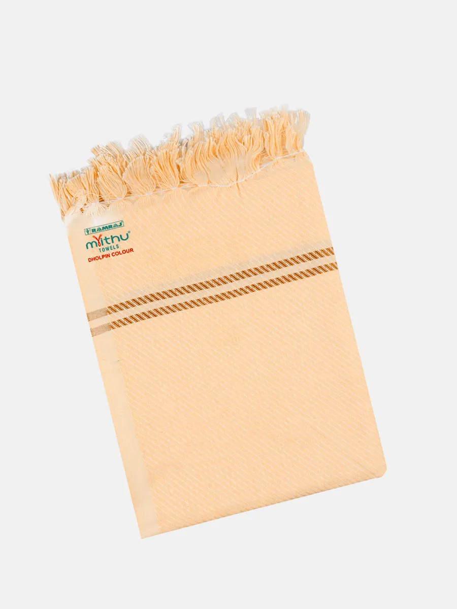 Cotton Colour Plain Both Towel Dholpin (Pack of 2)