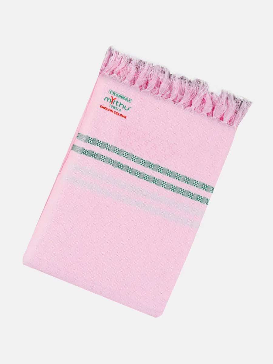 Cotton Colour Plain Both Towel Dholpin (Pack of 2)