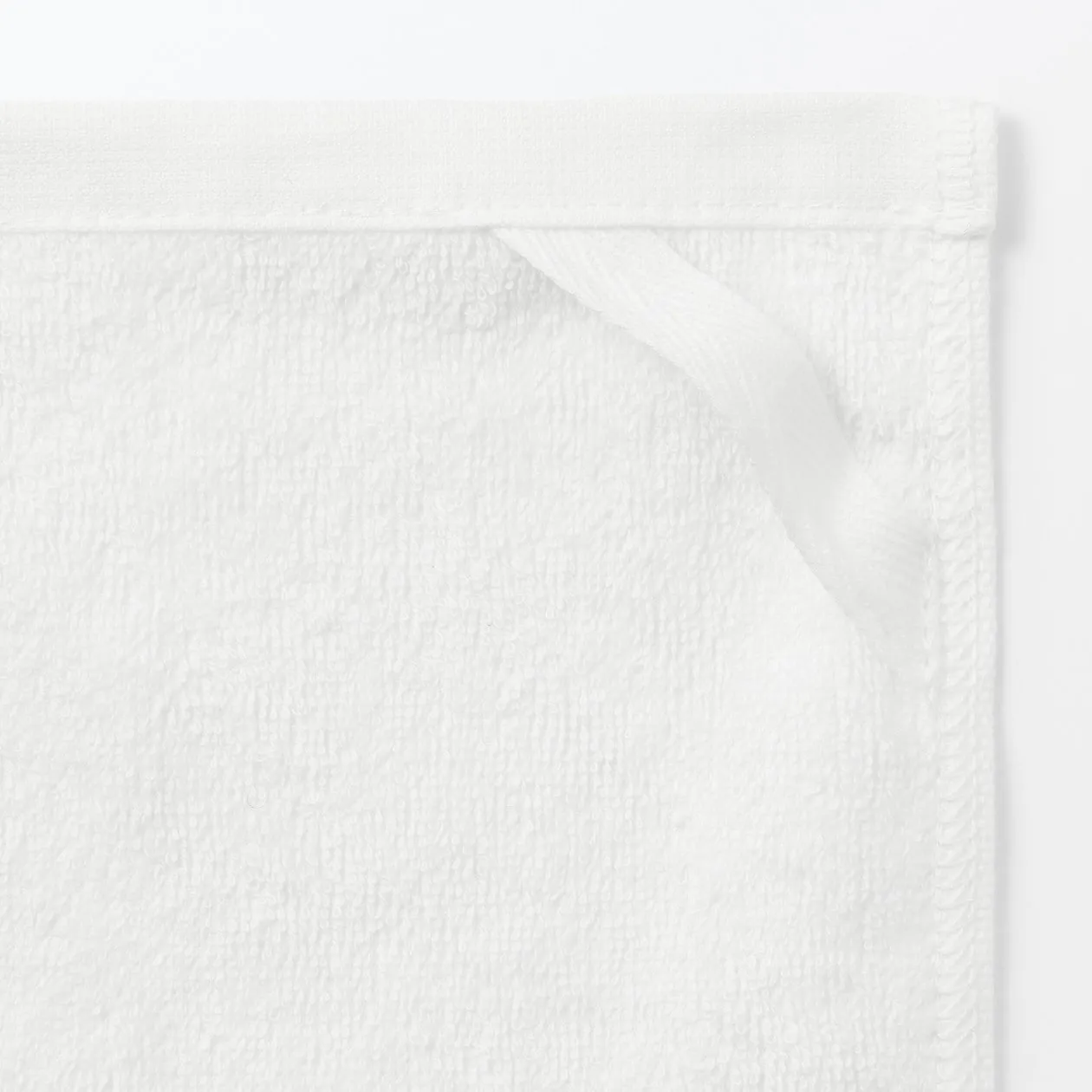 Cotton Pile Lightweight Hand Towel With Loop