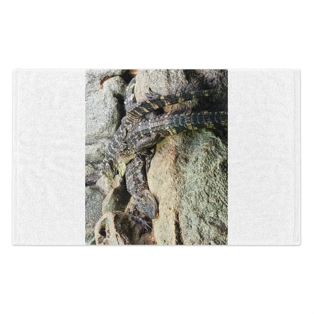 Crocodiles Rally Towel, 11x18