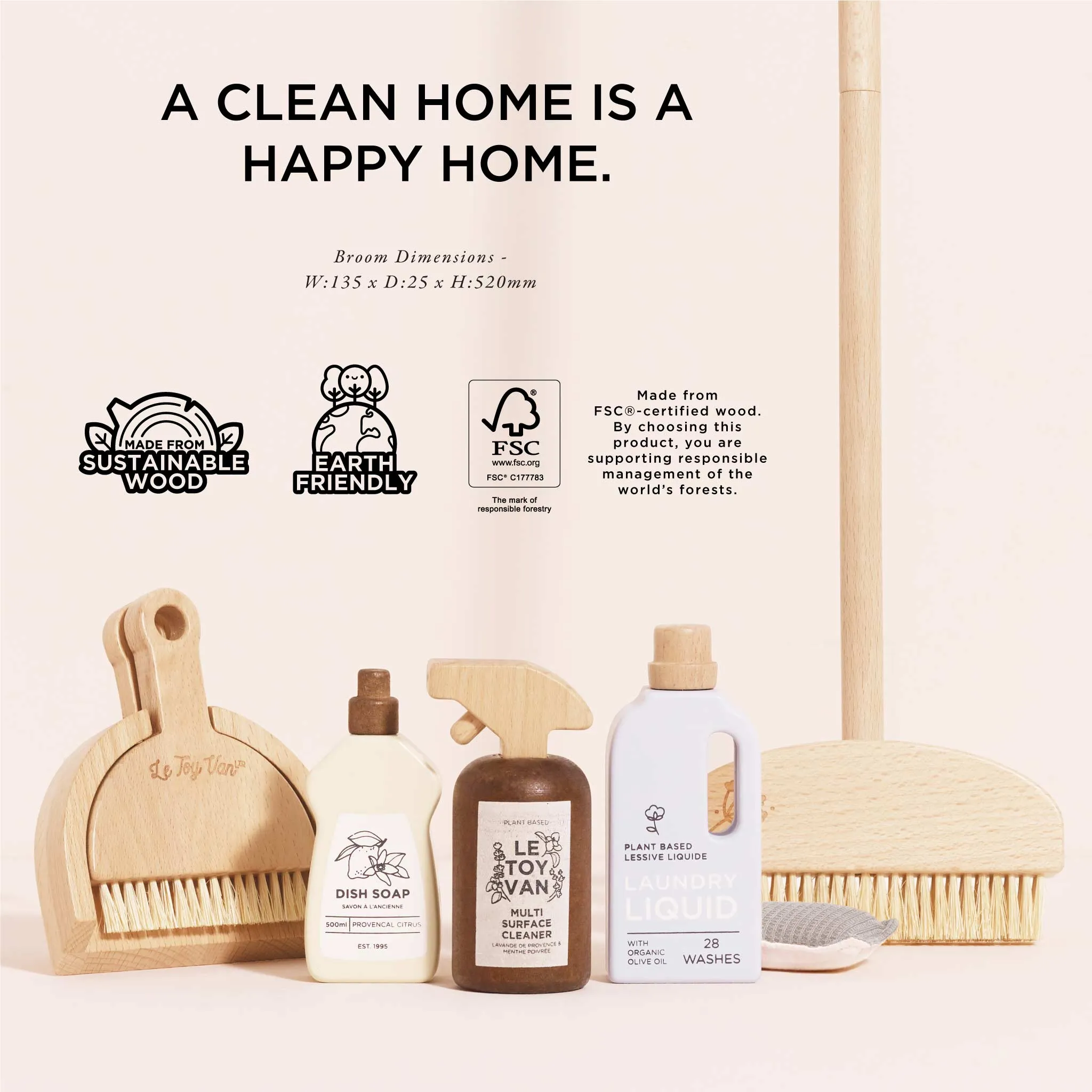 Eco-Friendly Cleaning Set