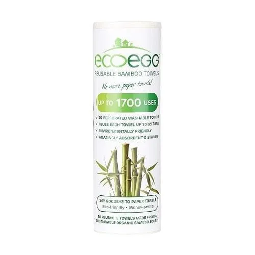 EcoEgg - Bamboo Towel on a Roll