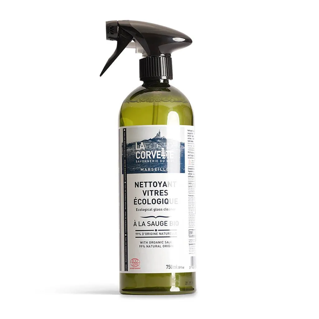 Ecological Glass Cleaner with Organic Sage