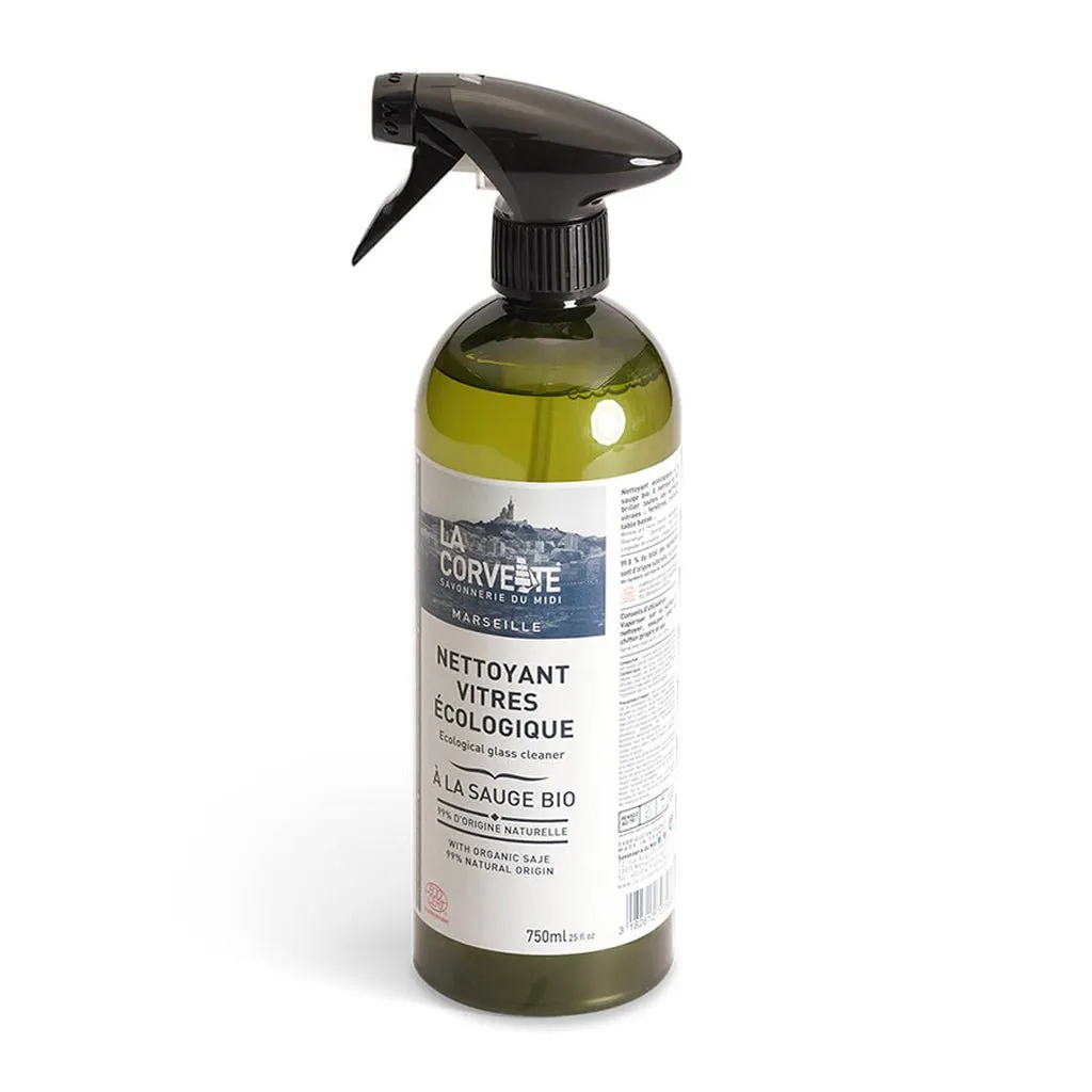 Ecological Glass Cleaner with Organic Sage