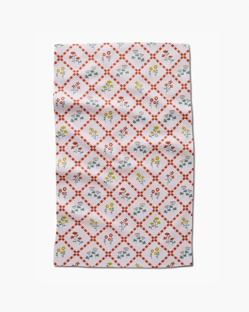 Fall Flowers Tea Towel