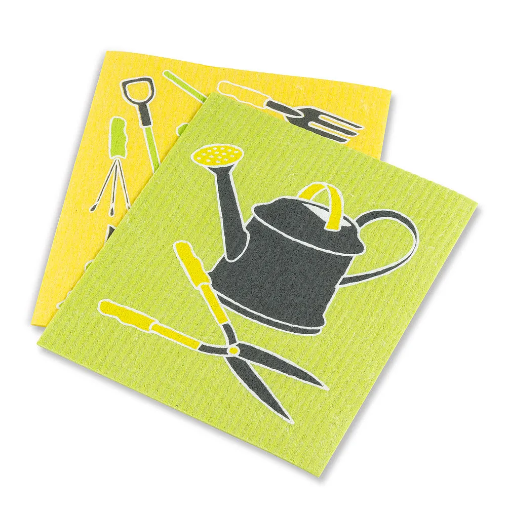 Garden Tools Swedish Dish Cloths-Set of 2