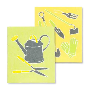 Garden Tools Swedish Dish Cloths-Set of 2