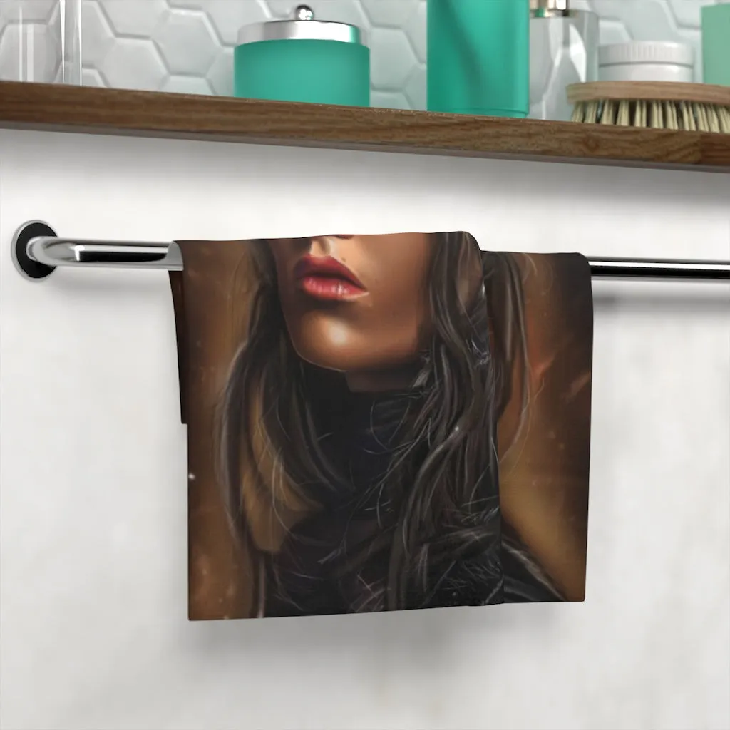 Girl Face Towel