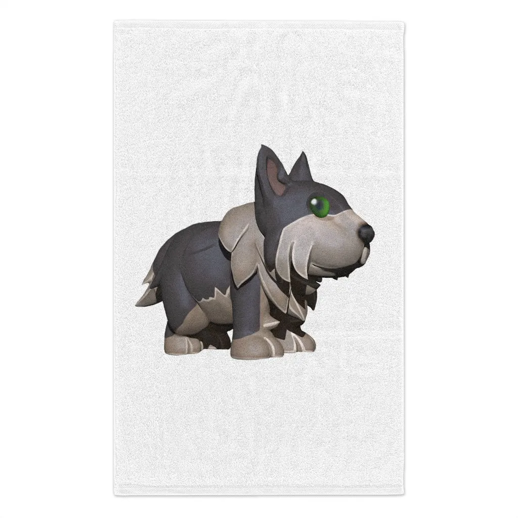 Grey Dog Rally Towel, 11x18