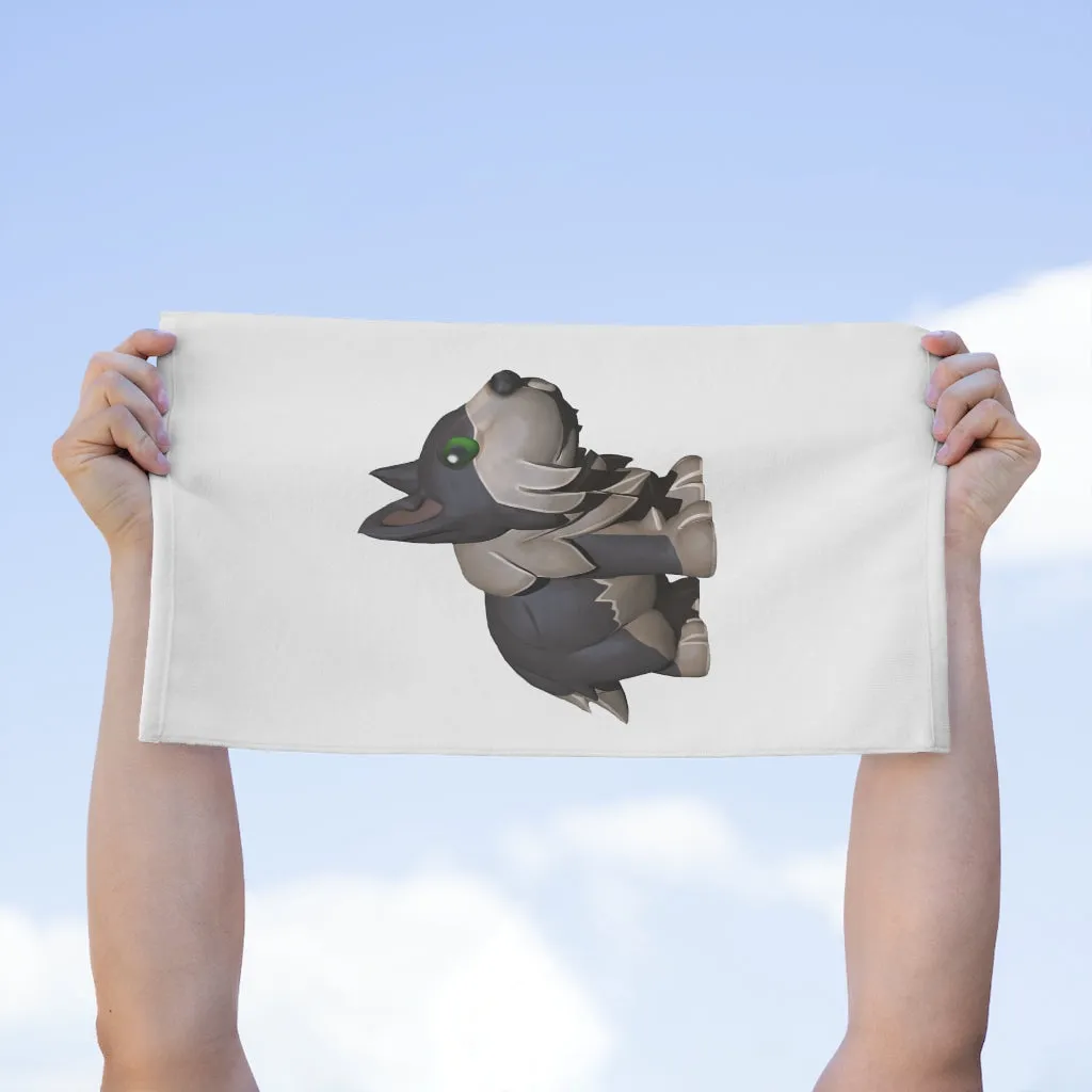 Grey Dog Rally Towel, 11x18