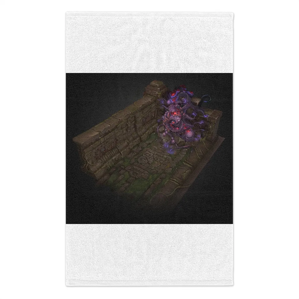 Hand-Painted Environment Art Rally Towel, 11x18