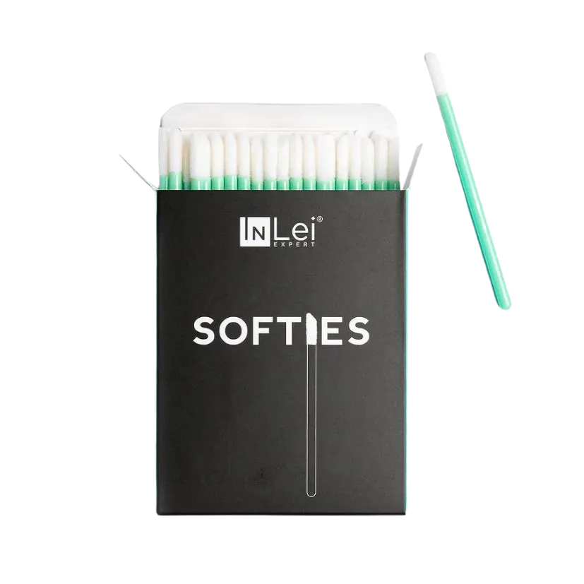 InLei® - Softies Micro Fibre Lip Applicator Brushes (50 pcs)