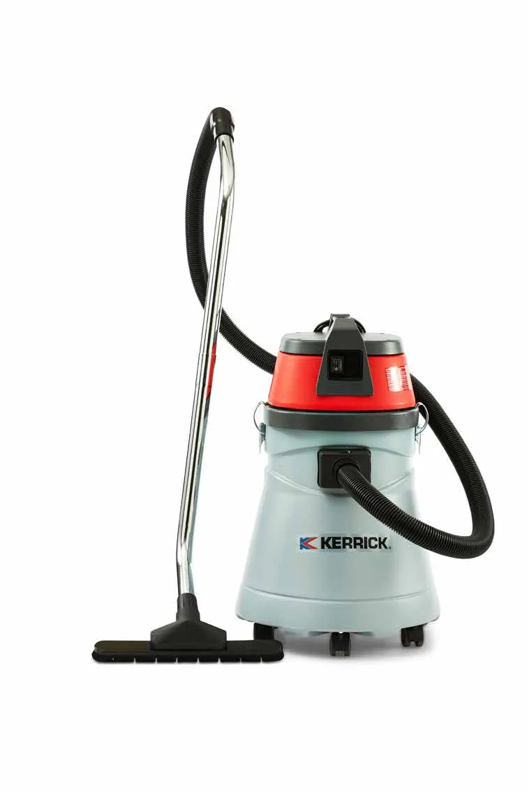 Kerrick KVAC27PE 25 Litre Heavy Duty Commercial Wet and Dry Vacuum Cleaner